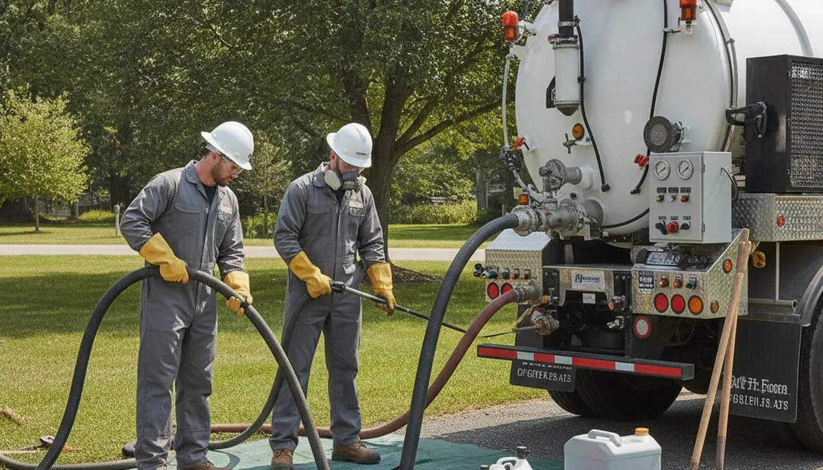 Septic tank cleaning service for Durham, NC homes by On Call Plumbers